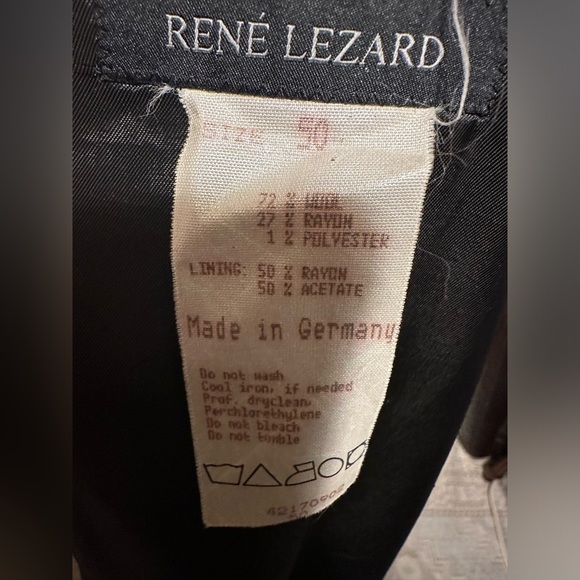 RENÉ LEZARD MADE IN GERMANY MENS VEST 72% WOOL 27% RAYON 1% POLYESTER - Picture 8 of 16